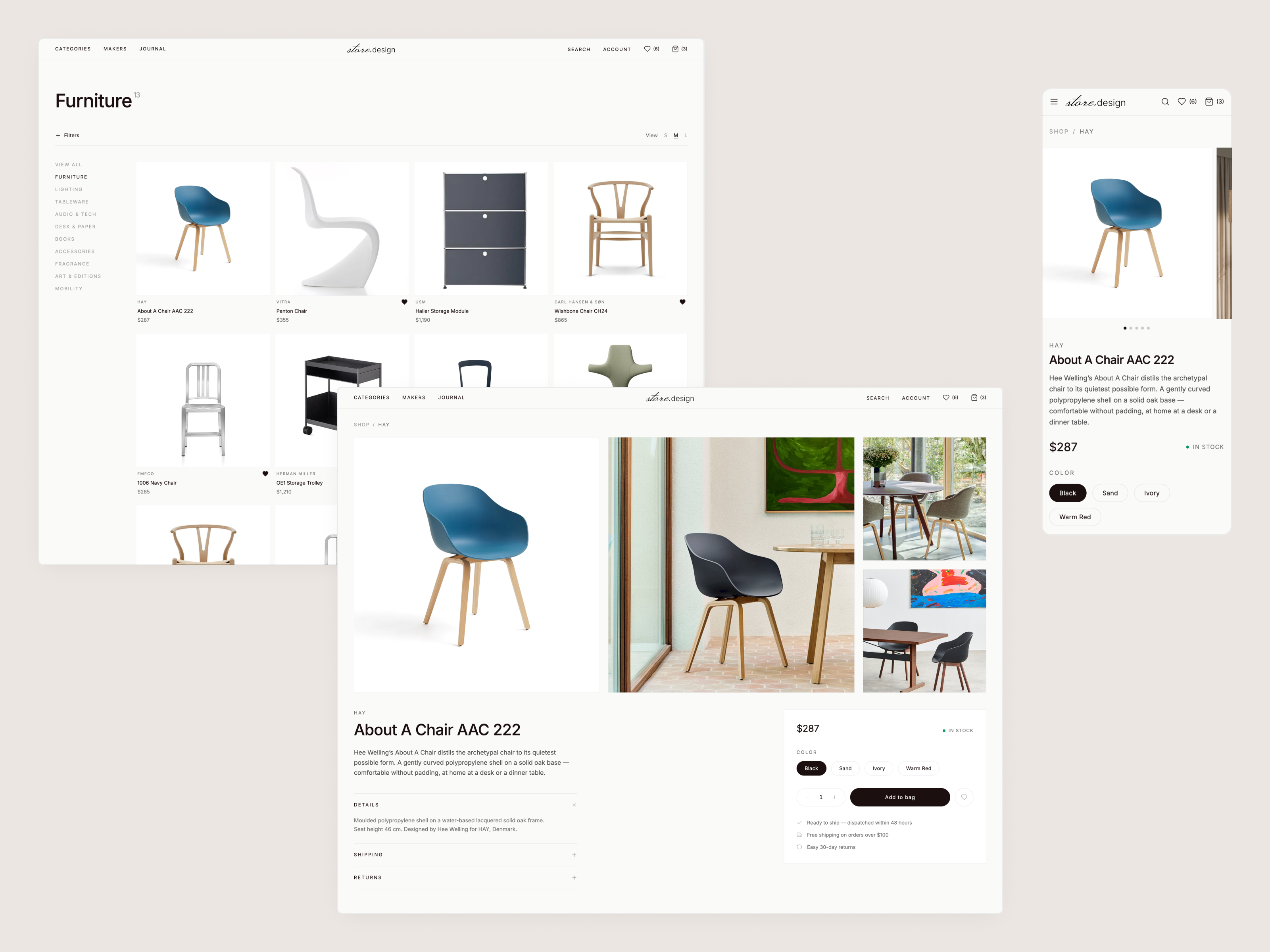 store.design, storefront designs